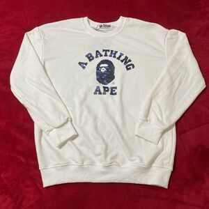 - bape abc camo college long-sleeve tee